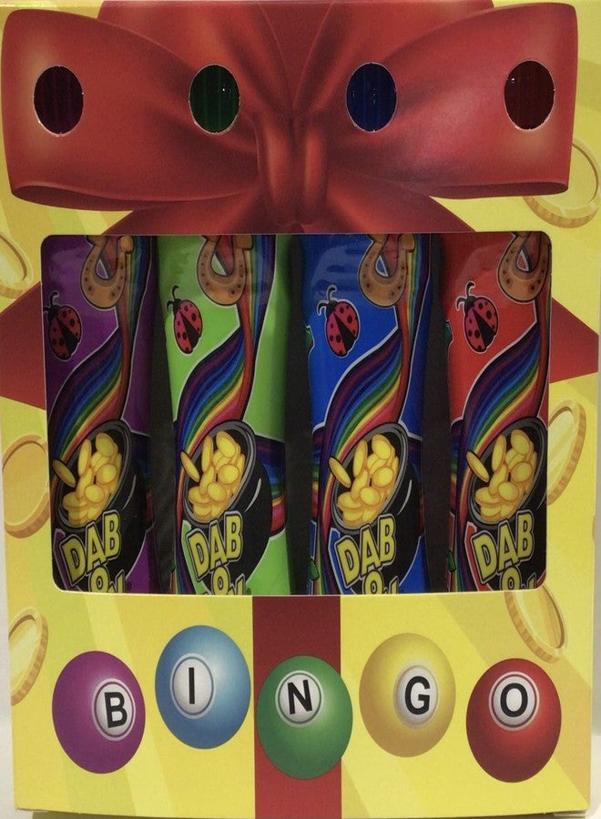 Dab-O-Ink Bingo Dauber Gift box-Contains (4) 3oz daubers - Image 1
