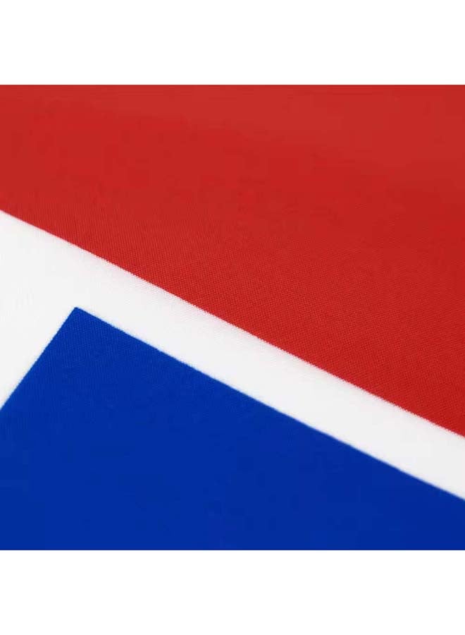 THE BABA علم جمهورية التشيك 2'X3' (60X90 سم) لبطولة يورو 2024 - جودة جيدة - للاستخدام الداخلي والخارجي - Image 3