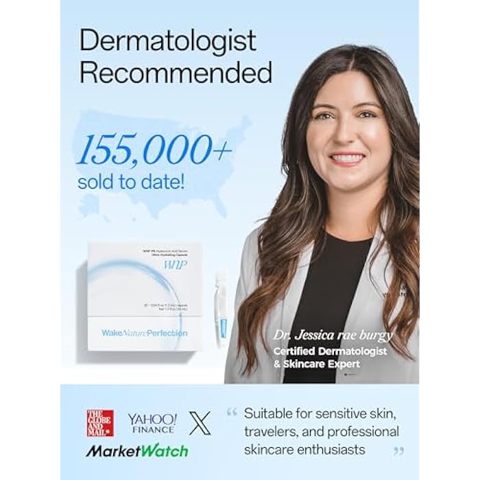 WNP Hyaluronic Acid Serum 3% for Face with 4D Multi-Layer Hydration | Ultra Hydrating Anti-Aging Serum | Moisturizer for Dry & Sensitive Skin | Pre-Makeup Skincare | Single-Use Vials 30PCS - Image 3