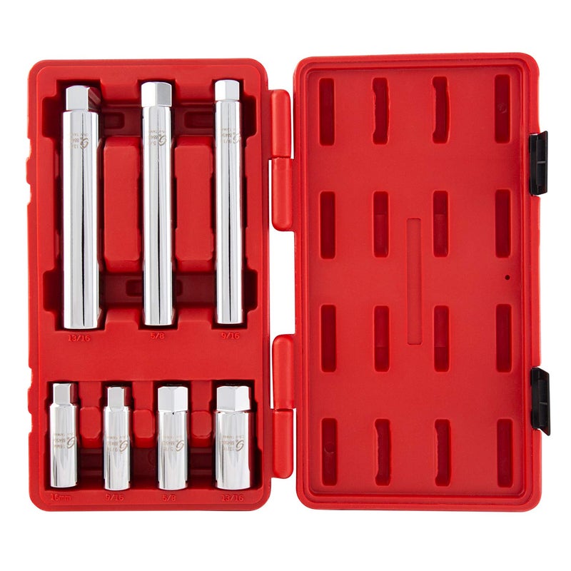 SUNEX TOOLS 8845 38Inch Drive Master Spark Plug Set CRV 7Pieces