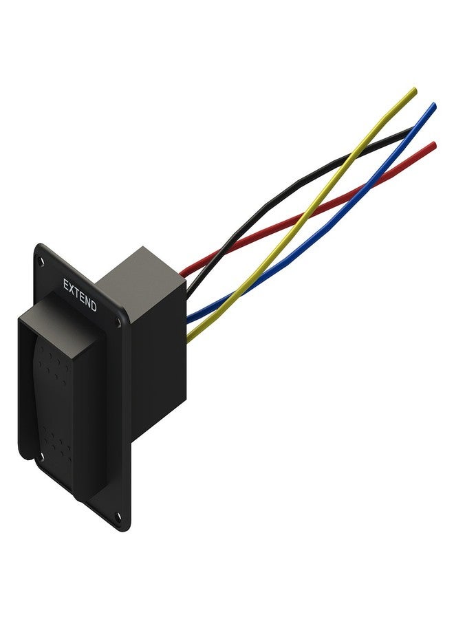 Lippert Components Lippert Replacement Power Stabilizer Extend/Retract Switch with Rocker Style Operation, IP66-Rated Waterproof Assembly (Installation Hardware Not Included) - 387874 - Image 5