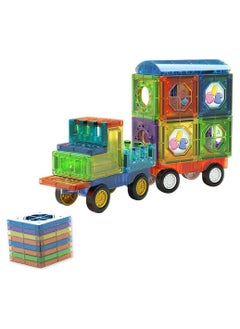 Swift 43 Pcs Magnetic Building Stick Blocks Tiles STEM Toys for Boys and Girls Learning by Playing Games for Toddler Kids Toys Construction Playboards Toys-Inspirational, Educational, Conventional  - Image 1