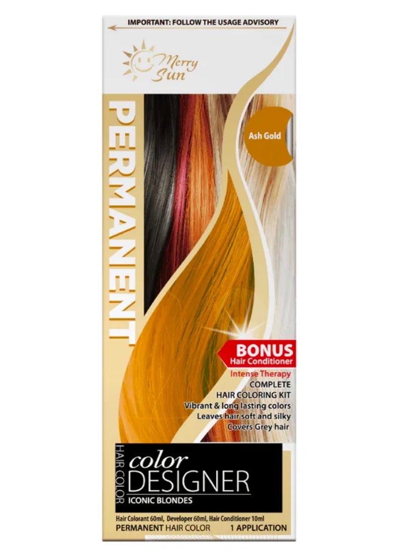 ميلاد سعيد صبغة شعر دائمة من ميري صن (ذهبي رمادي) - Image 1