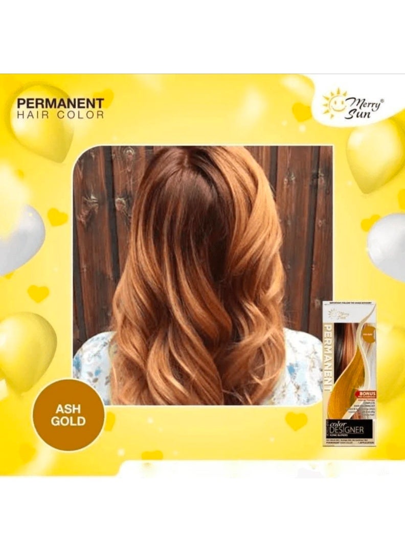 ميلاد سعيد صبغة شعر دائمة من ميري صن (ذهبي رمادي) - Image 2