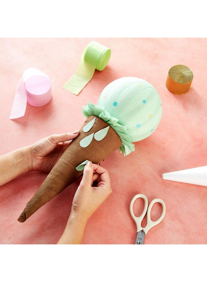 Bright Creations 6 Pack Foam Cones for Crafts, DIY Art Projects, Handmade Gnomes, Trees, Holiday Decorations (3.8 x 9.5 in) - Craft Cones - Foam Tree Cones - Image 3