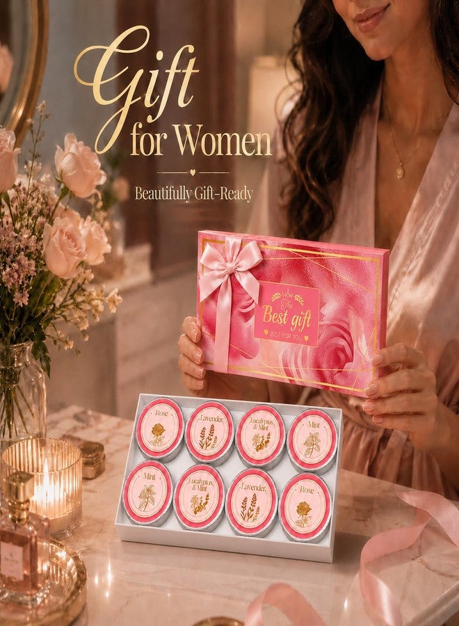 Sanyi Shower Steamers Aromatherapy, Birthday Pink Gift for Women Grandma Mom Wife Sister from Son Daughter, Shower Bombs Natural Essential Oil Self Care Relaxation - Image 3