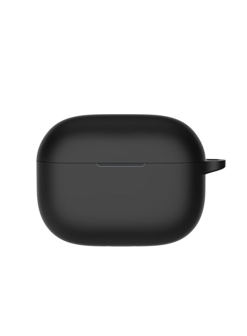 Silicone Case Compatible with Realme Buds T300 - Case Protective Cover for Headphones - Black - Image 2