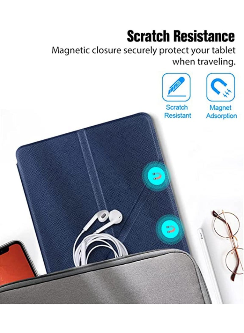 Case Cover for All-New Kindle 11th Generation 2024/2022 Release, 6 inch,Shell Cover with Auto Wake/Sleep & Multi-Viewing Angles (Dark Blue) - Image 3
