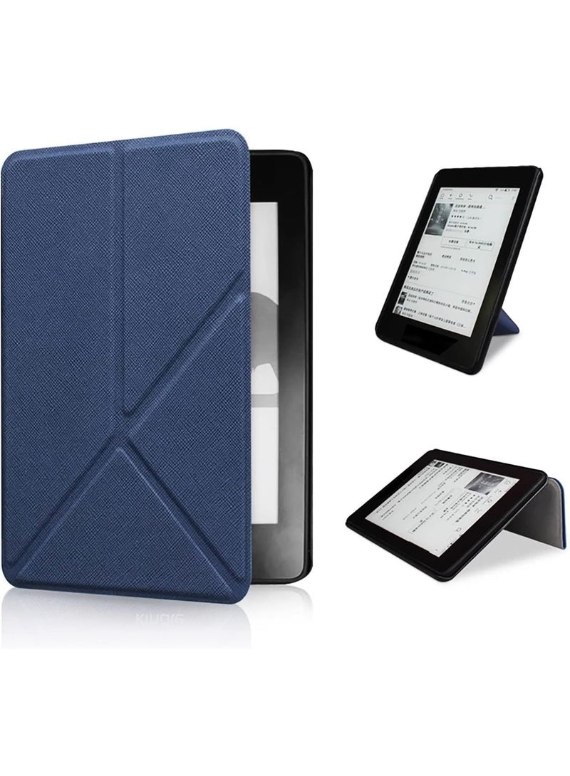 Case Cover for All-New Kindle 11th Generation 2024/2022 Release, 6 inch,Shell Cover with Auto Wake/Sleep & Multi-Viewing Angles (Dark Blue) - Image 4