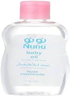 Nunu زيت نونو للأطفال برائحة الفانيليا - 100 مل 