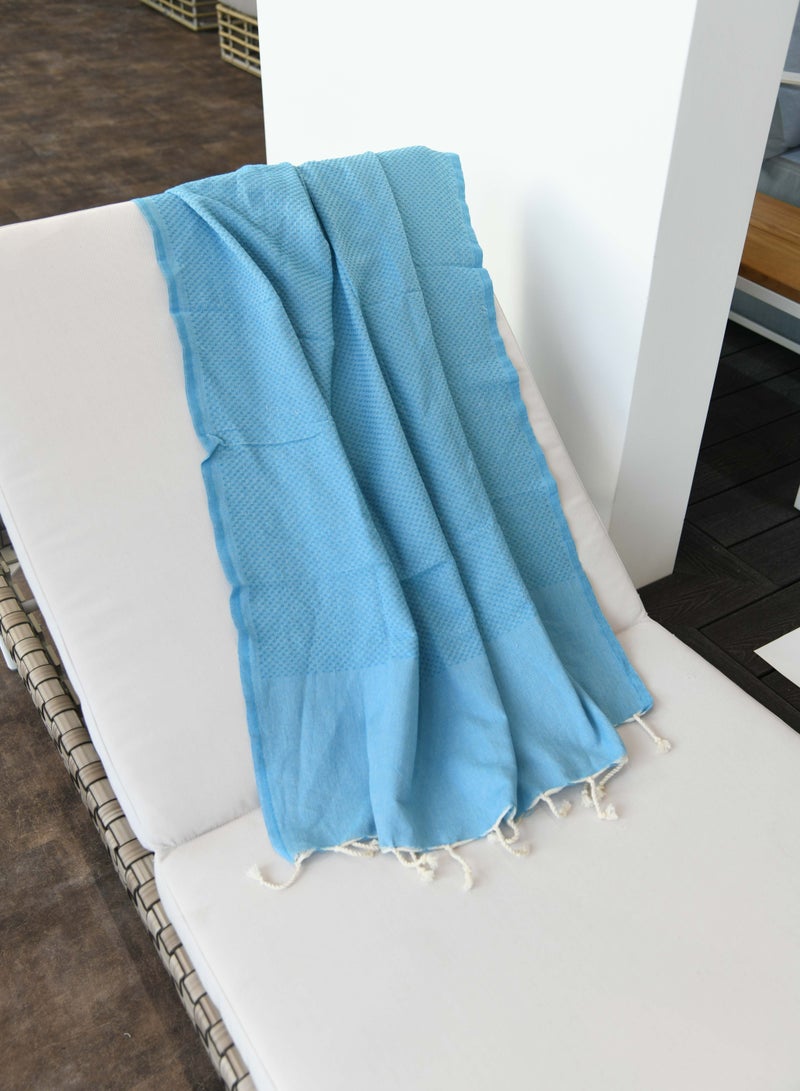 Beach Towel Foutas Peshtemal Hammam corner 100% coton - Image 1