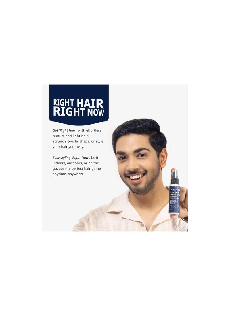 Sea Salt Thickening Hair Spray (50 ML) | Infused With Sea Salt, Biotin & Niacinamide | For Instantly Thicker, Full-Bodied Hair