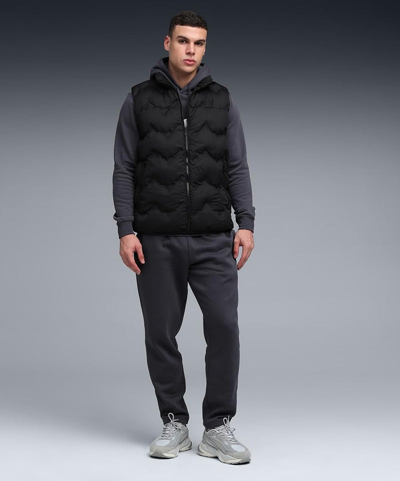 Puma Men's A-Line Coat (690496_Black - Image 3