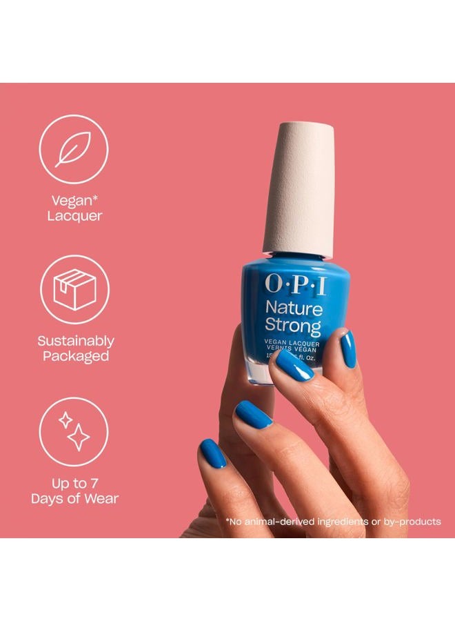 OPI Nature Strong Natural Vegan Nail Polish, Thistle Make You Bloom, 15ml, 99350087067 - Image 3