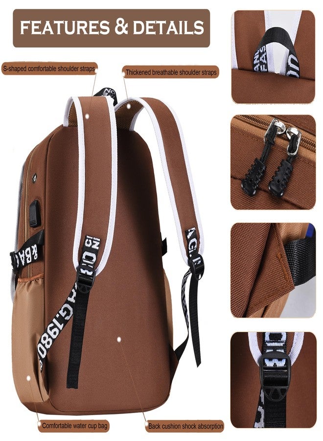 DHUENIOPE Capybara Backpack Large Capacity Waterproof stuff Cartoon backpack Cute Capybara Flap Backpack Laptop Bag Casual Daypacks, A, Large, Cute - Image 5