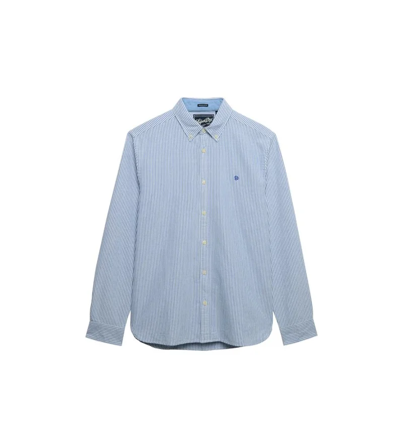 سوبر دراي Preppy Oxford Long Sleeve Shirt