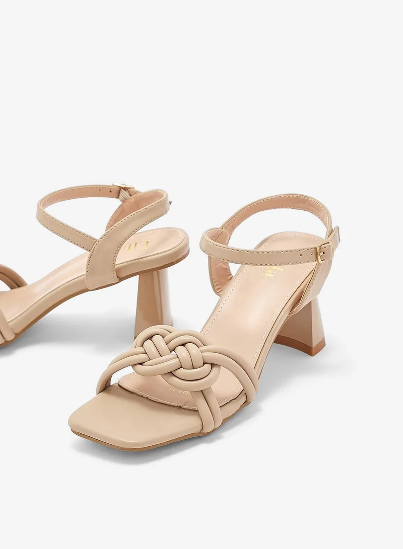 ELLA  Square-Toe Strappy Sandals for Women | Best Price UAE
