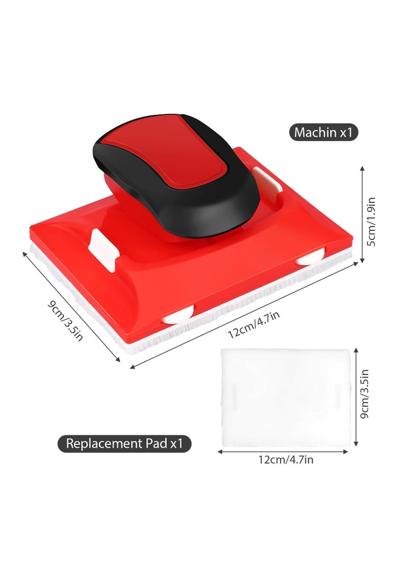 SYOSI - Paint Edger Tool Precision, Cutting in Tools for Painting Multifunctional Paint Edger Tools, with Pad Nylon Bristles Edges Paint Edge Trimmer Pads, for Wall Ceiling Cutting in Painting Corner Edges - Image 1