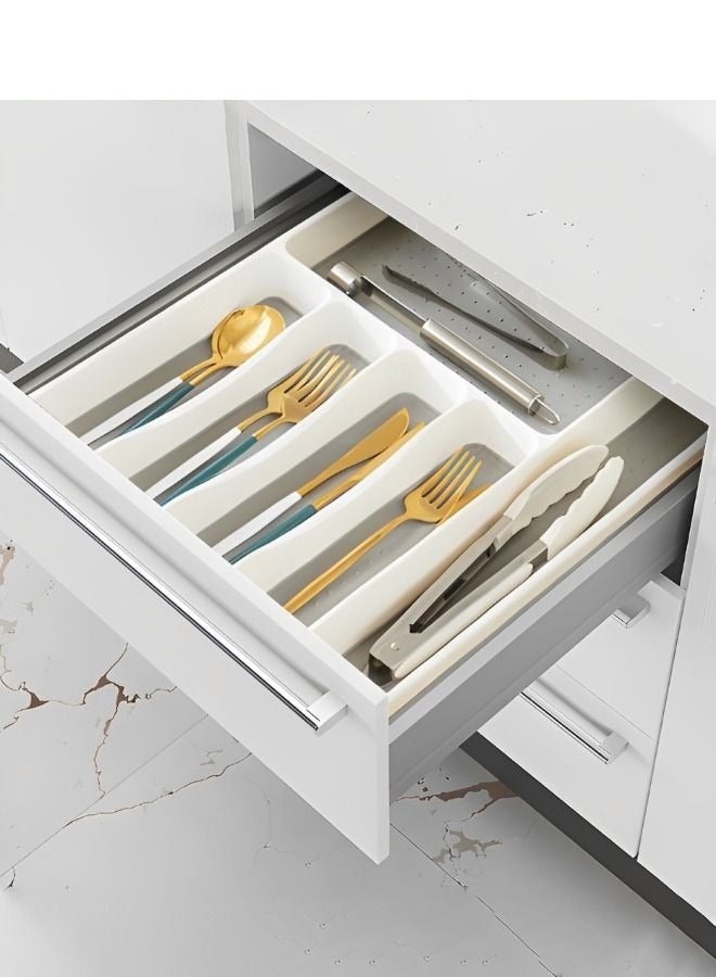 ميكسد صندوق تخزين أدوات المائدة لطاولة المطبخ الكلاسيكية - Image 2