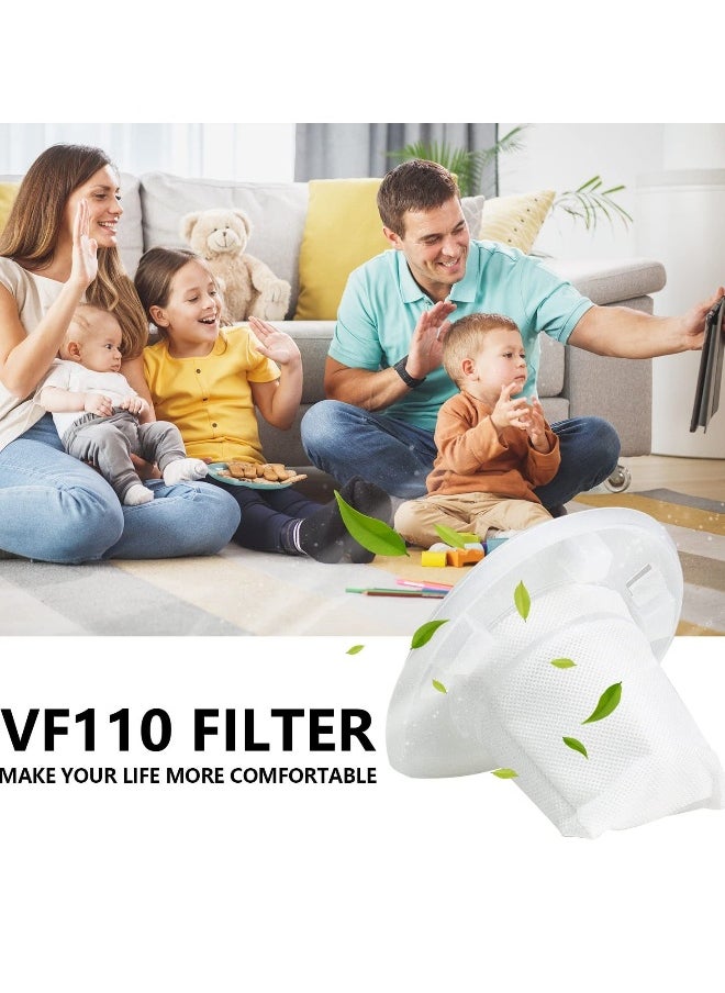 Generic - 6 Pack Replacement Filter for Black and Decker Power Tools VF110 Dustbuster Cordless Hand Vacuum CHV1410L CHV9610 CHV1210 CHV1410 CHV1510 BDH2000L, 90558113-01 - Image 1