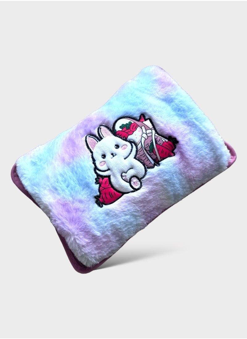 Glowudz Electric rechargeable heating water bags for pain relief cute rabbit  - Image 1
