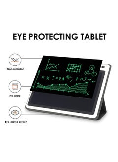 Generic LCD Writing Tablet, 10 Inch Colorful Kids Drawing Tablet, Electronic Writing Board Drawing Tablet with Faux Leather Case Handwriting Board for Work Study Daily Notes  - Image 2
