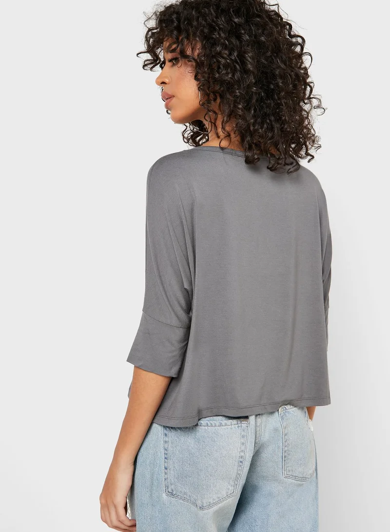 FOREVER 21 3/4 Sleeve T-Shirt