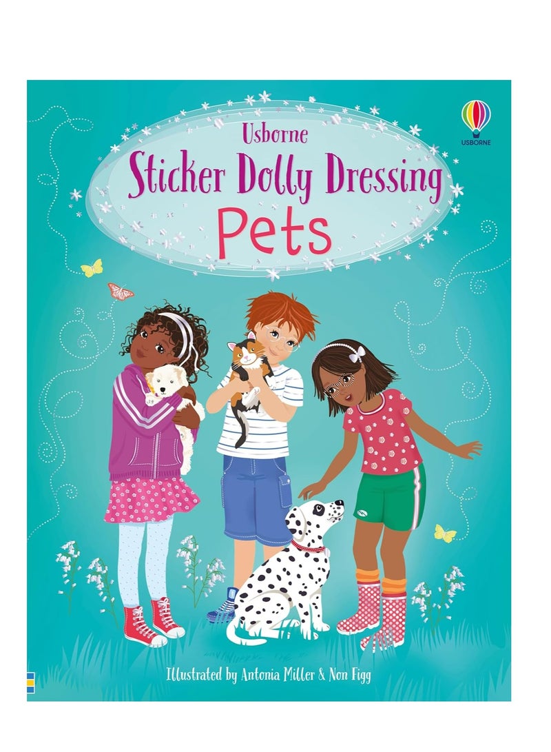 Sticker Dolly Dressing Pets