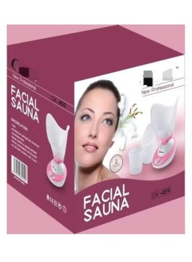 Like a home sauna and steam device for cleaning the skin. The warm steam helps open up pores deeply and removes dirt, oils, and accumulated makeup residue. - Image 2