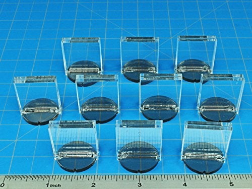 LITKO Paper Figure Holder Game Card Holder Paper Miniature Counter Bases Circular Base 1x1Inch Slot - Image 5