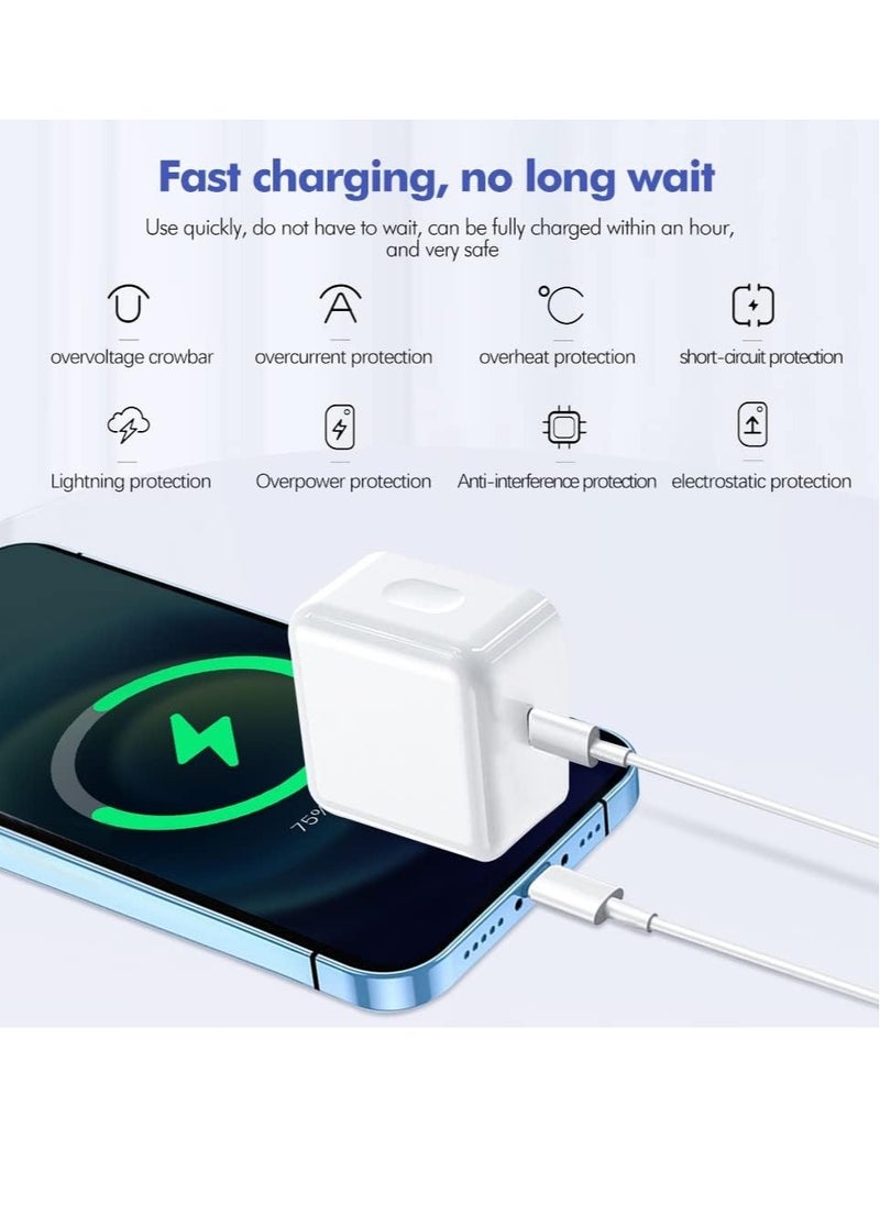 ELTRAZONE - 20W Type C Fast Charger Adapter With PD Cable iPhone  13 PRO MAX - Image 1