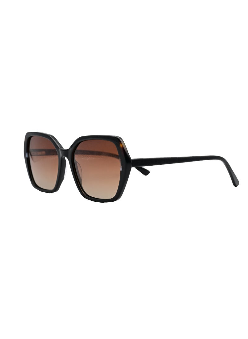 DLS Sunglasses for men and women - Oversized Acetate Frame with UV protacted lenses multipurpose use (S0014-C5) - Image 1