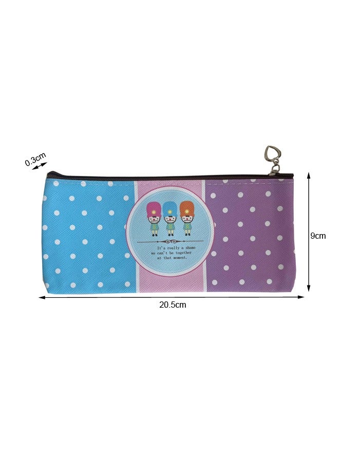 XIANGYU Colorful Printing PU Leather Pen Bag Pencil Case  - Image 3