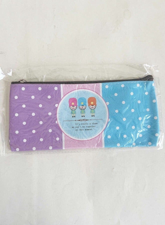 XIANGYU Colorful Printing PU Leather Pen Bag Pencil Case  - Image 2