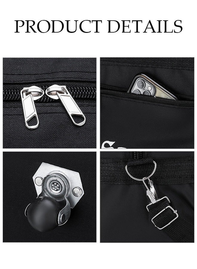 DUNISO Expandable Foldable Luggage Bag Suitcase Collapsible Rolling Travel Luggage Bag Duffel Bag for Men and Women Lightweight Suitcases - Image 2