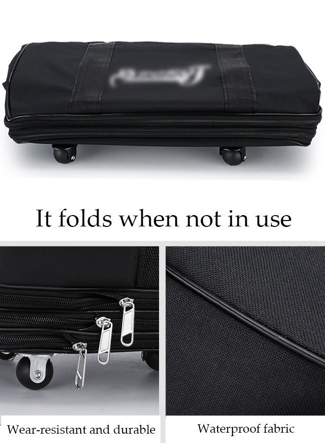 DUNISO Expandable Foldable Luggage Bag Suitcase Collapsible Rolling Travel Luggage Bag Duffel Bag for Men and Women Lightweight Suitcases - Image 4