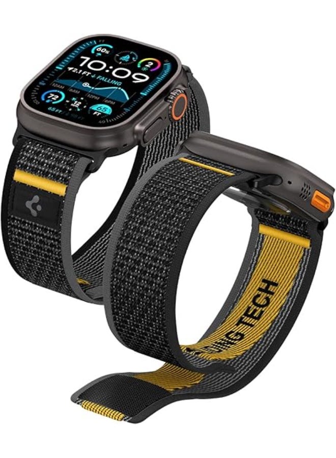 Compatible for Apple Watch Band 49mm 46mm 45mm 44mm 42mm Sporty Braided Secure & Comfortable Stretchy Strap for Women Men,Secure Hook and Loop Fastener Bands for iWatch Ultra 3/2/1 Series 11 10 9 8 7 6 5 4 3 SE Cowboys - Image 1