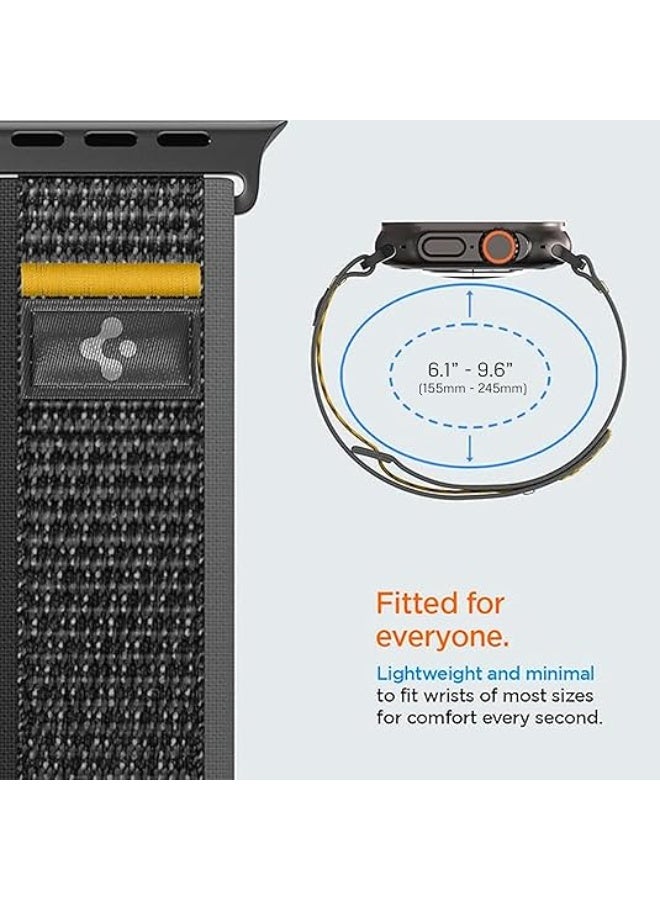 Compatible for Apple Watch Band 49mm 46mm 45mm 44mm 42mm Sporty Braided Secure & Comfortable Stretchy Strap for Women Men,Secure Hook and Loop Fastener Bands for iWatch Ultra 3/2/1 Series 11 10 9 8 7 6 5 4 3 SE Cowboys - Image 3