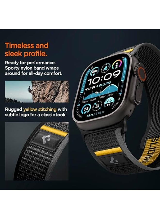 Compatible for Apple Watch Band 49mm 46mm 45mm 44mm 42mm Sporty Braided Secure & Comfortable Stretchy Strap for Women Men,Secure Hook and Loop Fastener Bands for iWatch Ultra 3/2/1 Series 11 10 9 8 7 6 5 4 3 SE Cowboys - Image 4