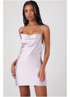 Cowl Neck Cami Slip Dress