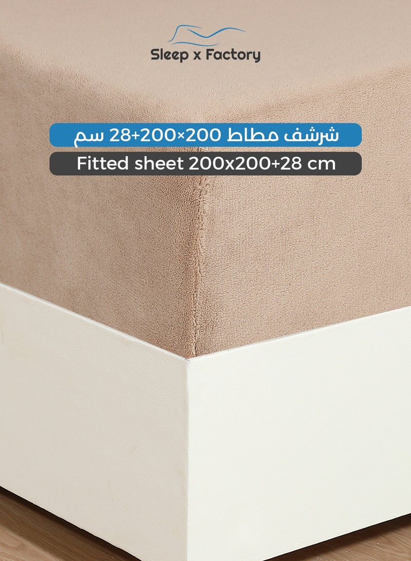 سليب × فاكتوري طقم مفرش شتوي مخمل مزخرف 6 قطع – مقاس كينج - Image 4