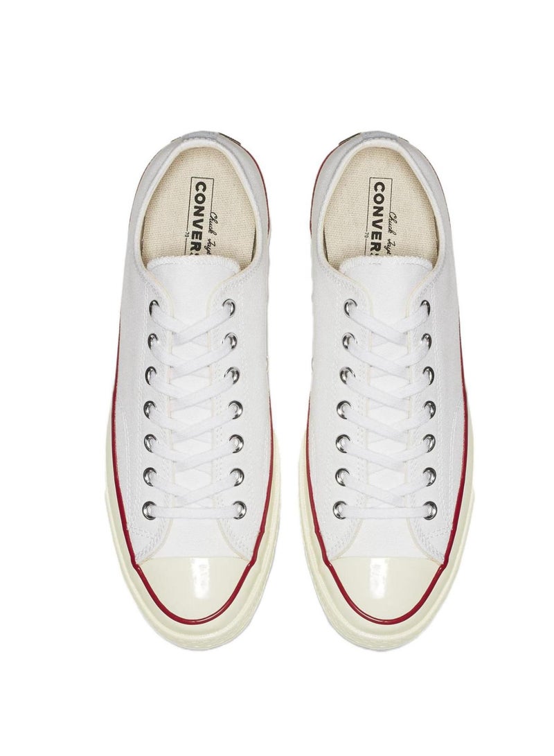CONVERSE Unisex 1970s Low Top Sneakers White - Image 3