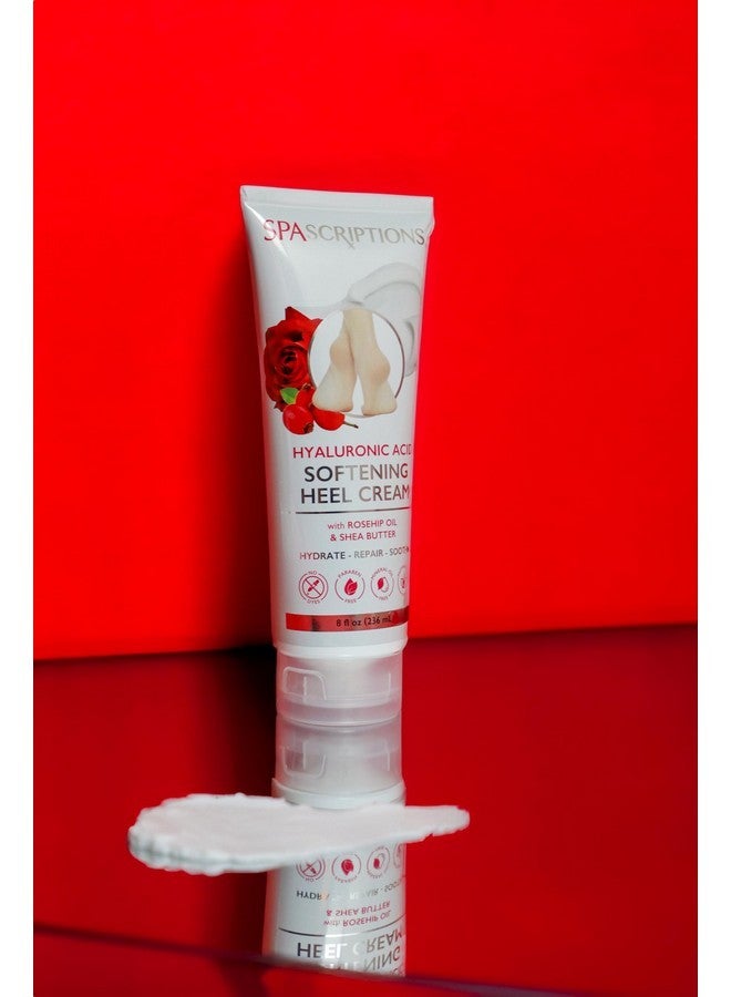 سباسكريبشنز كريم تليين الكعب بحمض الهيالورونيك، لوشن مرطب بزيت ثمر الورد وزبدة الشيا، لإصلاح الأقدام الجافة والمتشققة، أنبوب سعة 8 أونصة - Image 4