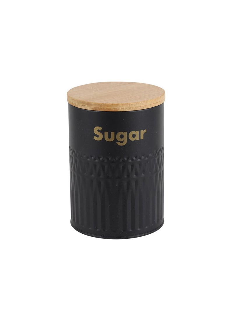 DANUBE HOME Astra 3-Piece Metal Storage Jar Set with Bamboo Lid – Stylish and Durable Kitchen Containers, Airtight Metal Jars for Pantry, Spice, Coffee Storage, Eco-Friendly Design -1200ml - Image 5