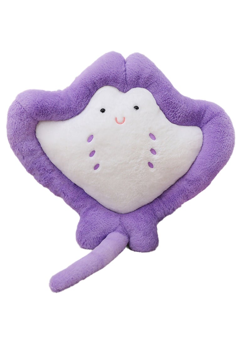 60 CM Cute Cartoon Marine Animals Plush Toy Soft Stuffed Doll For Girls And Boys All Ages Gift（Purple） - Image 1