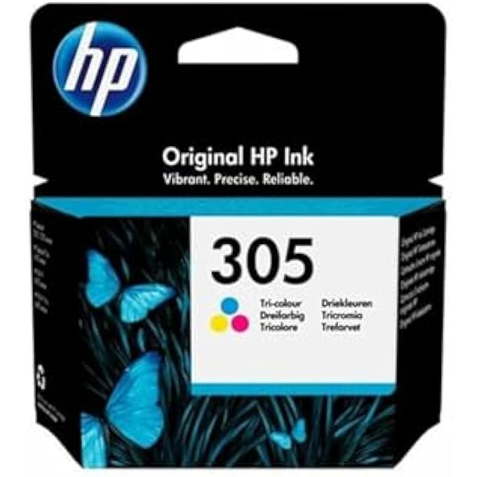 HEWLETT PACKARD , 305 TRI-COLOR ORIGINAL INK CARTRIDGE, 3YM60AE-1PC - Image 1