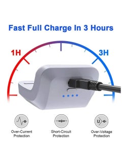 DOBE 1500mAh Rechargeable Battery Pack for PS5 Dualsense Controller, Fast Charging External Battery Pack with LED Indicator, USB Charging Cable  - Image 4