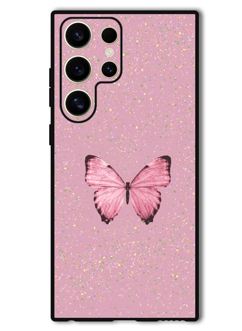 Theodor Protective Case Anti Scratch Shock Proof Bumper Cover For Samsung Galaxy S24 Ultra Glitter Butt 1 - Image 1