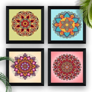 SAF paintings set of 4 Rangoli modern art Wall Decor Premium Framed Paintings for Bedroom Room Living Room Framed Wall Posters SANFSD128A - pzsku/Z75D11D75402EA0A3AB6EZ/45/1748243479/055c185b-79a7-44d0-a189-dd5d49f3f245