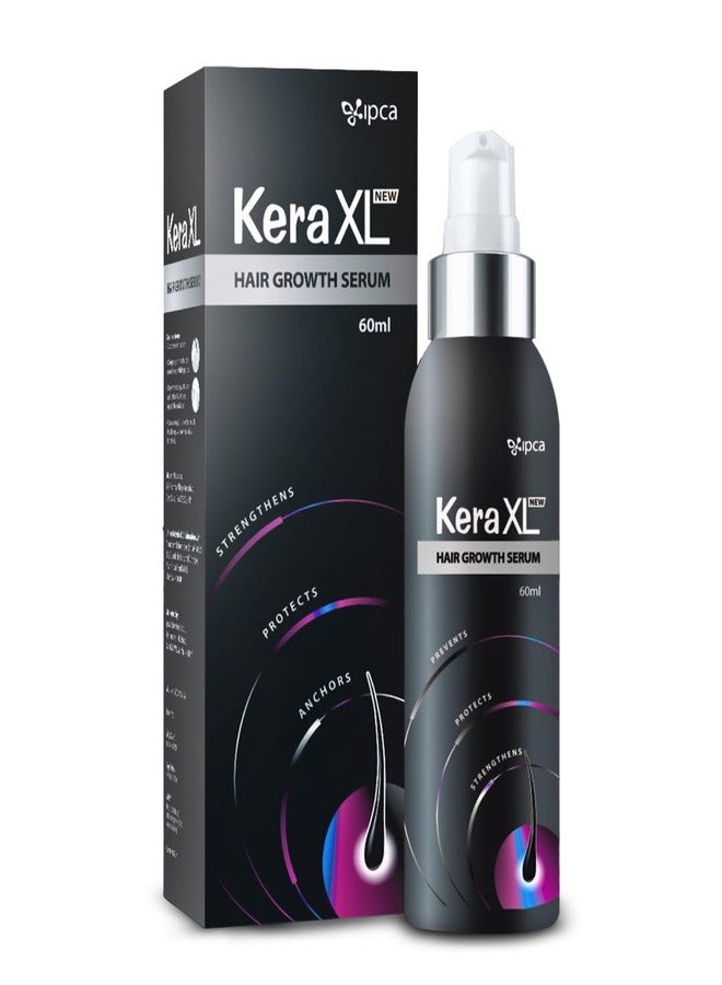 IPCA Kera XL Hair Growth Serum 60ml | Non-Sticky, Non-Viscous Hair Serum | Helps Control Hair Fall & Support Hair Growth - Image 1